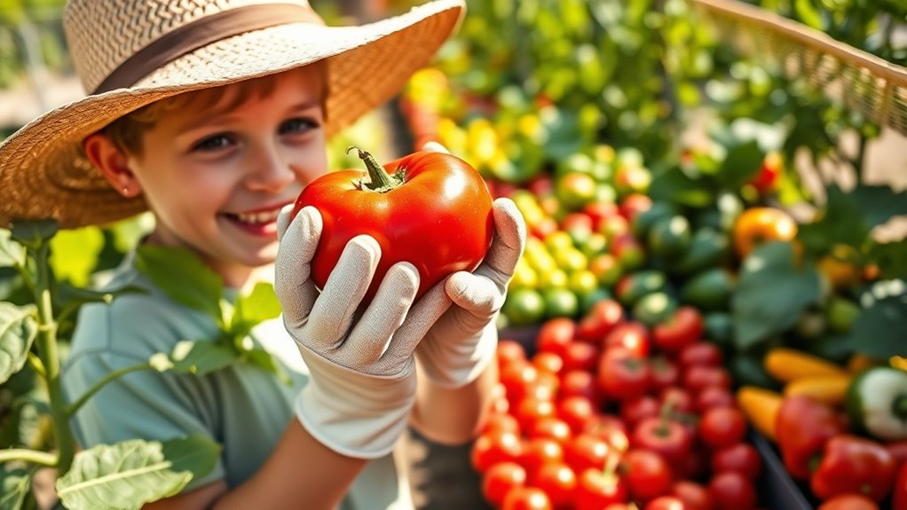 identify ripe safe produce