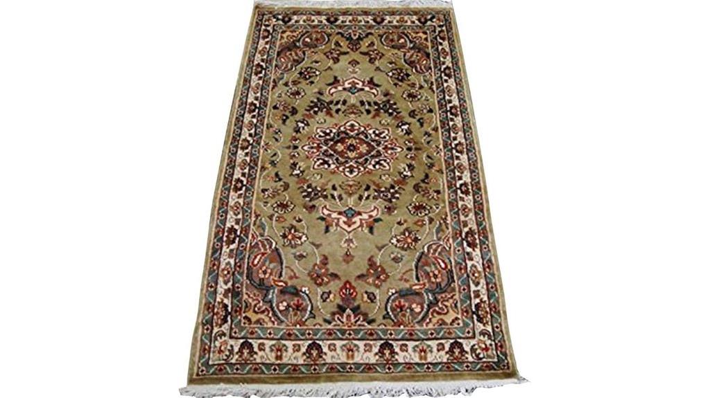 ivory floral oriental rug