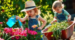 kids gardening responsibility tasks