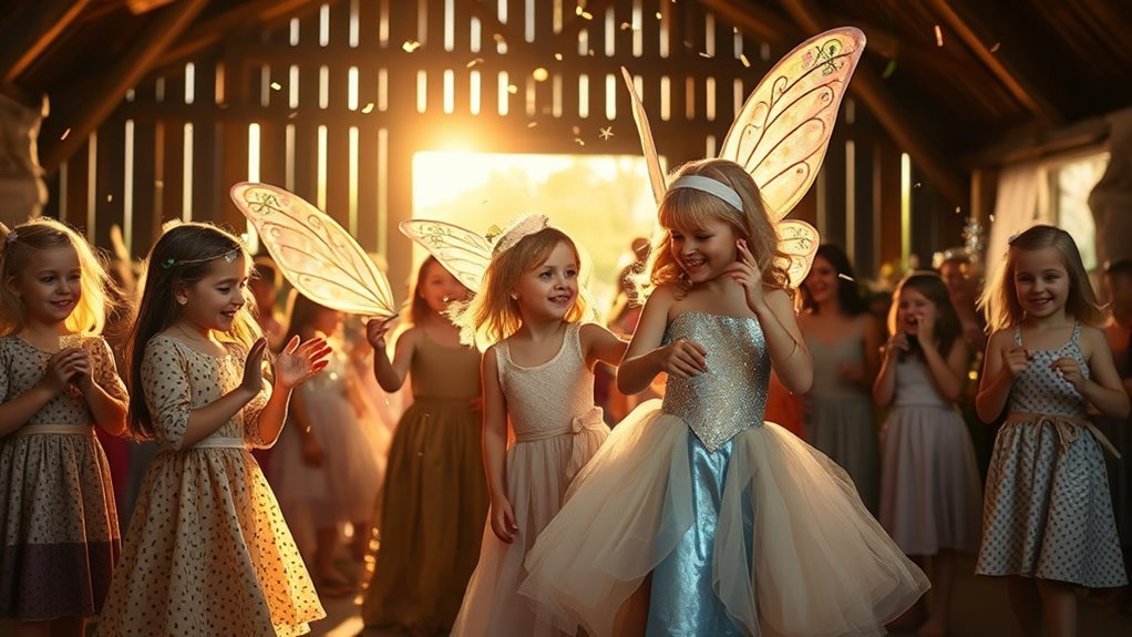 kids joyful magical reactions