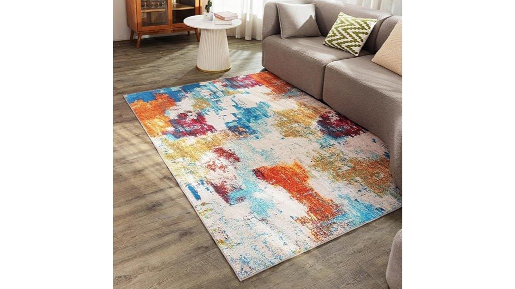 large washable area rug