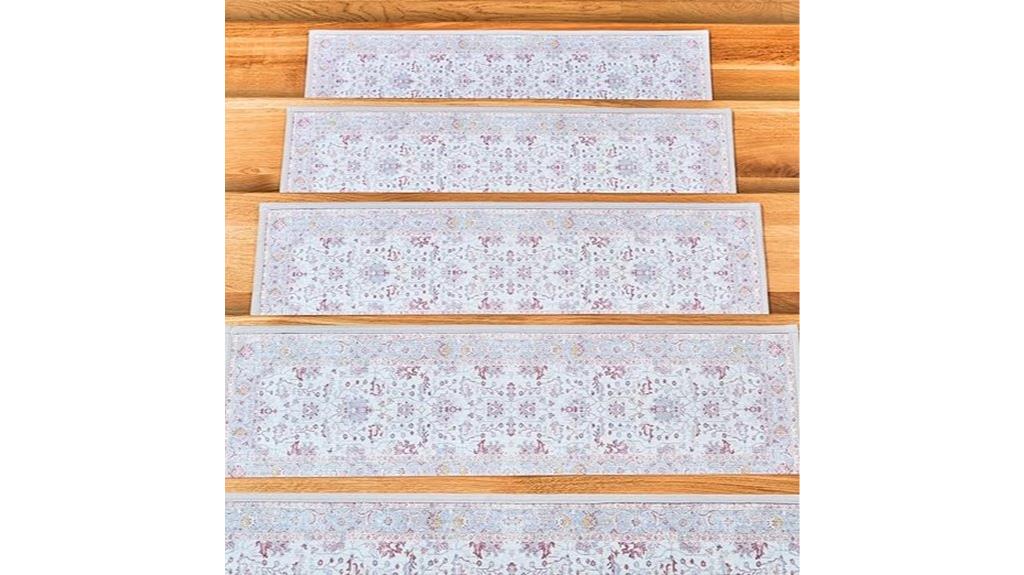 light grey non slip stair treads
