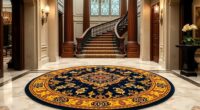 luxury yilong foyer rugs