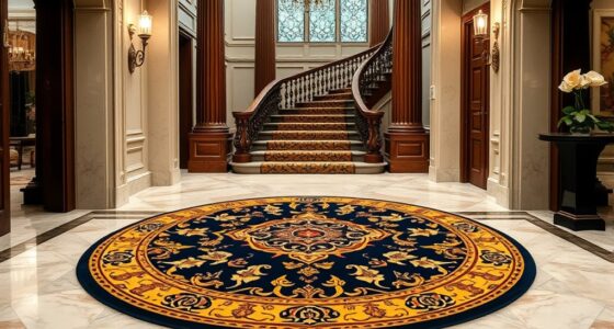 luxury yilong foyer rugs