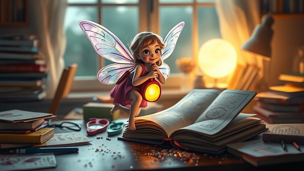 magical footprints lead to enchantment