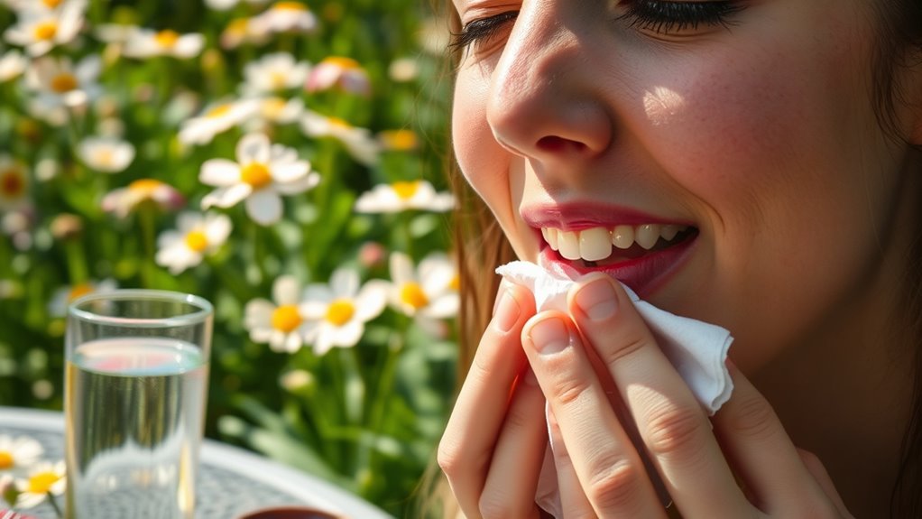 maintain oral hygiene and hydration