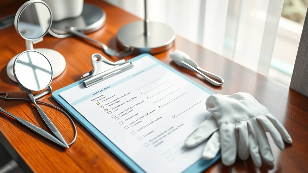 mid summer dental checklist