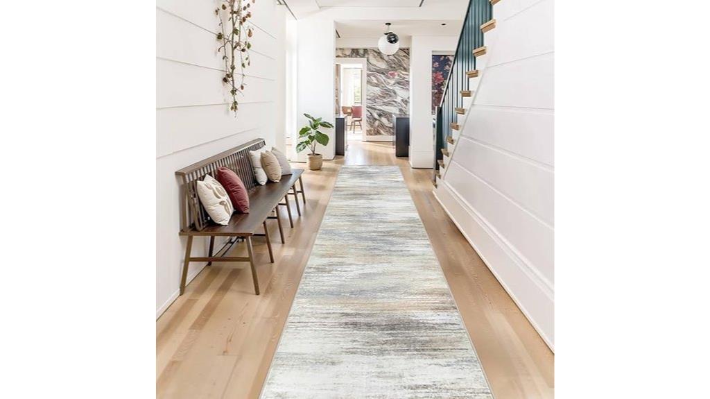 modern long hallway runner