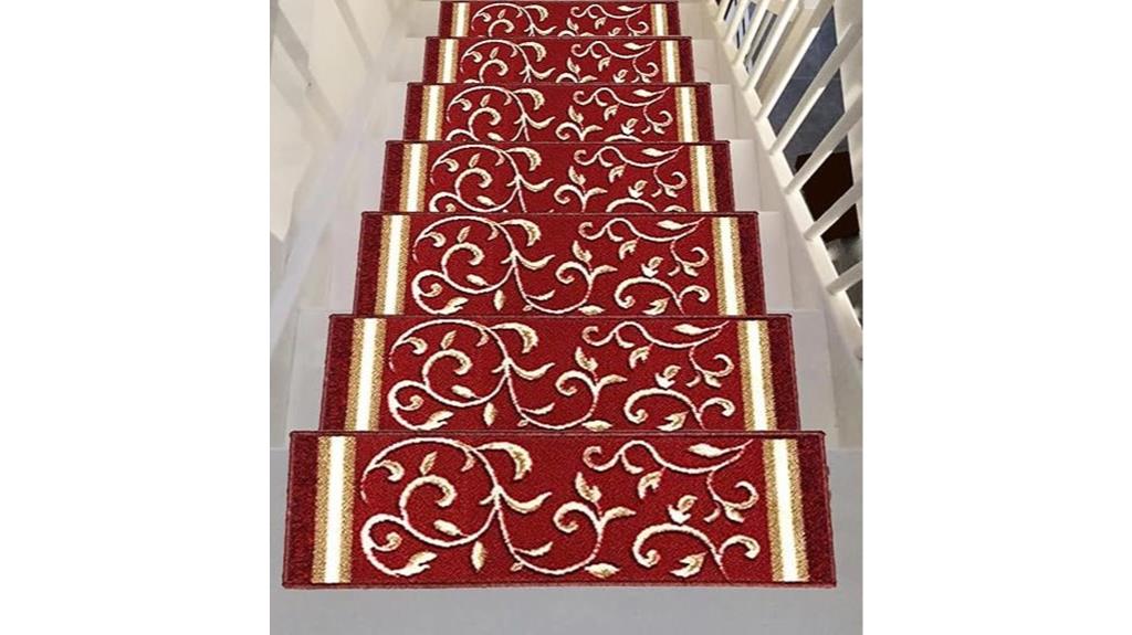 non slip stair runner set