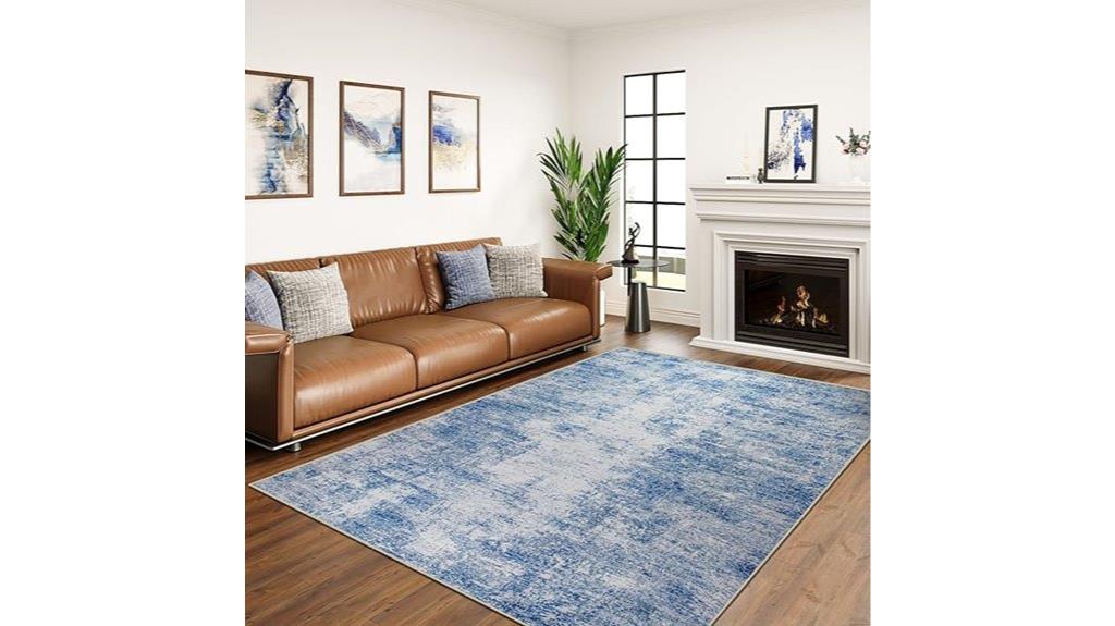 non slip washable foldable rug
