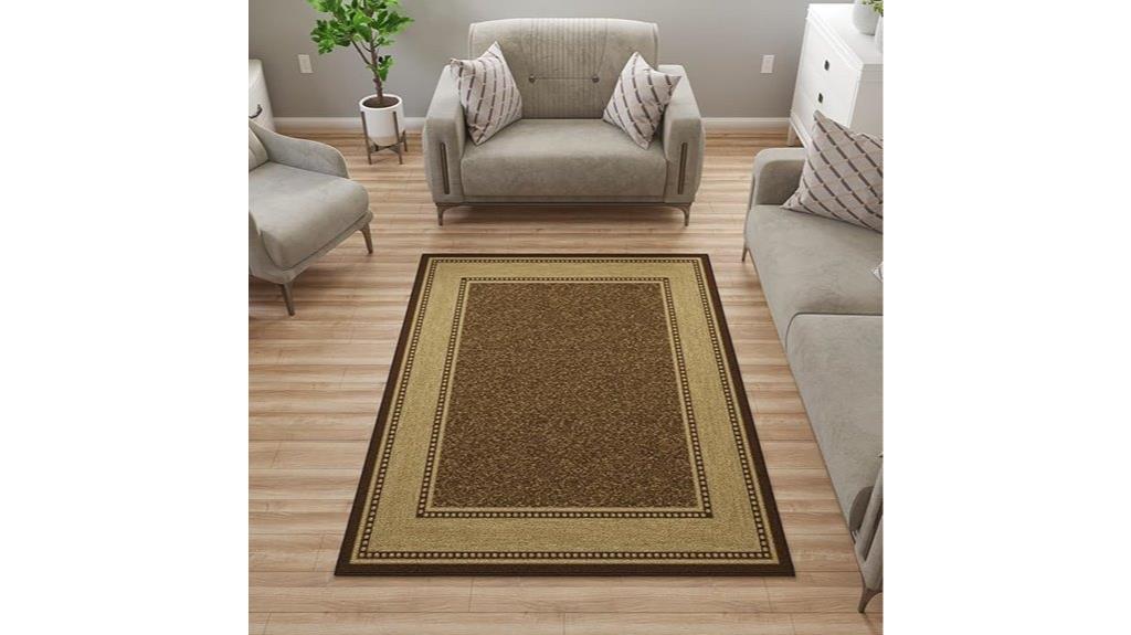 ottomanson 5x66 living room rugs