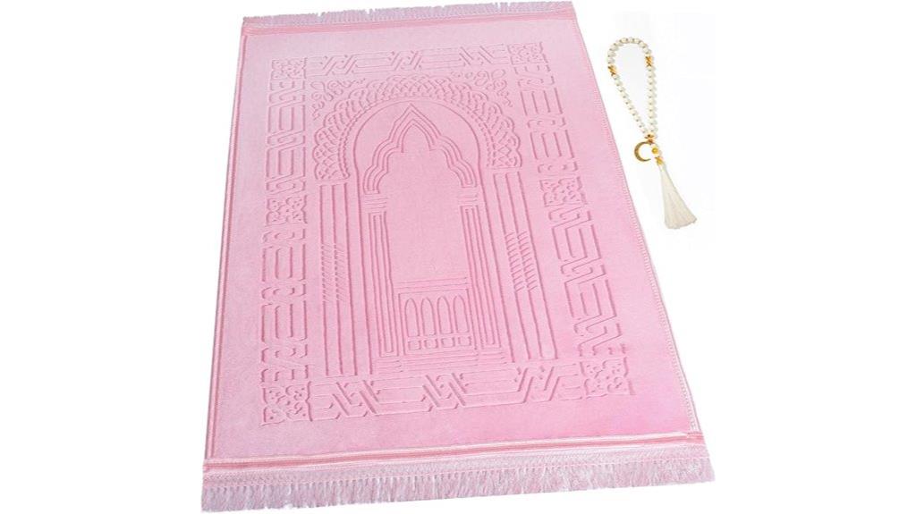 padded islamic prayer mat