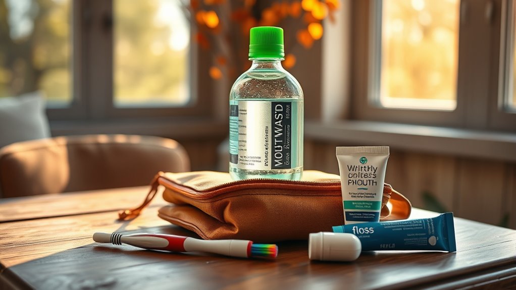 portable travel mouthwash