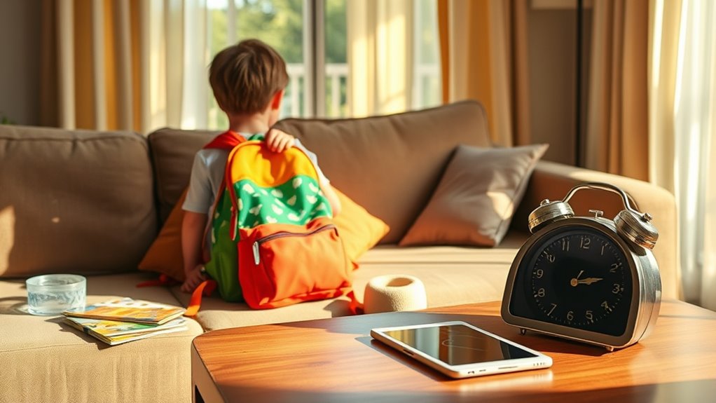reestablish screen time limits