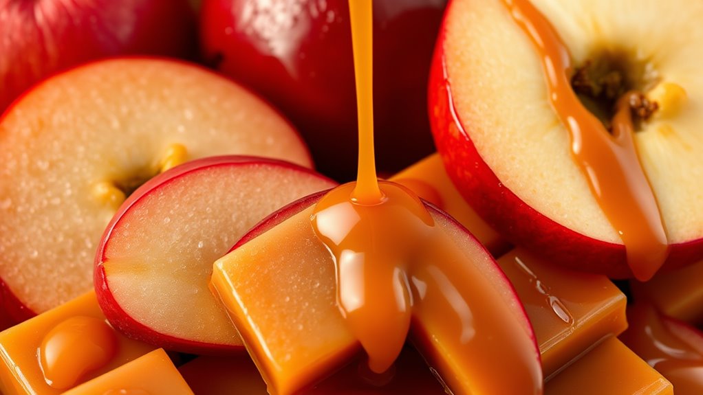 sweet crispness meets caramel richness