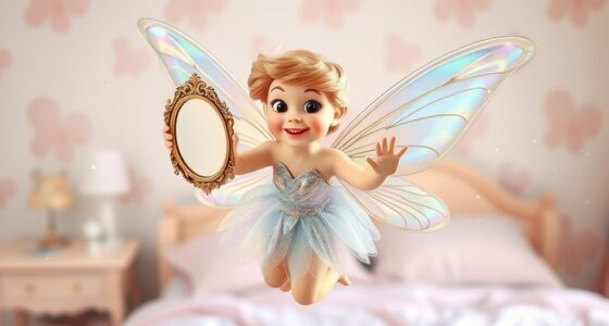 tooth fairy takes selfies
