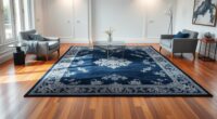top yilong navy rugs