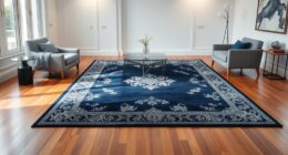 top yilong navy rugs