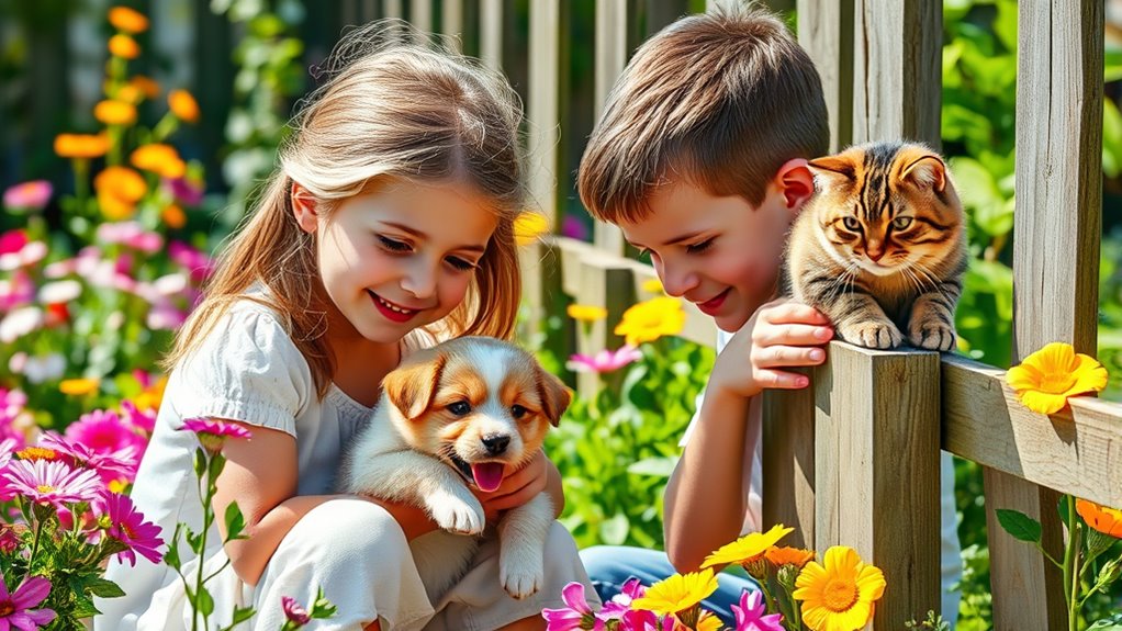 treat animals with kindness