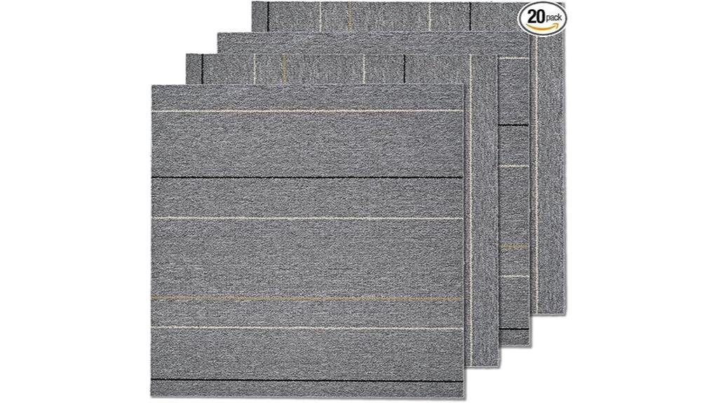 twenty carpet tile pack