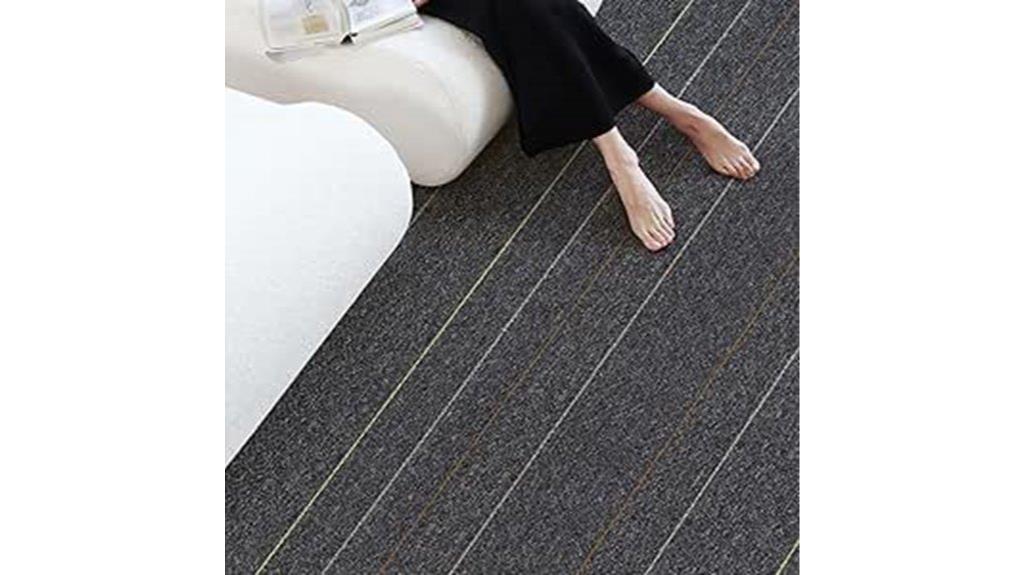 twenty carpet tiles carton