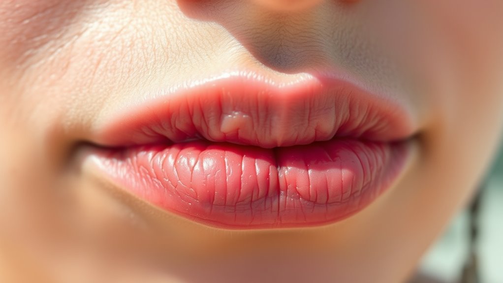 uv damage to oral tissues