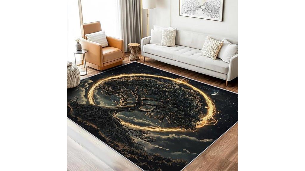 viking tree of life rug
