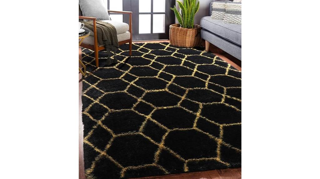 washable fluffy area rug