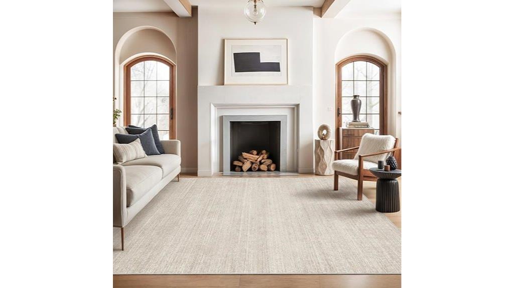 washable low pile rug