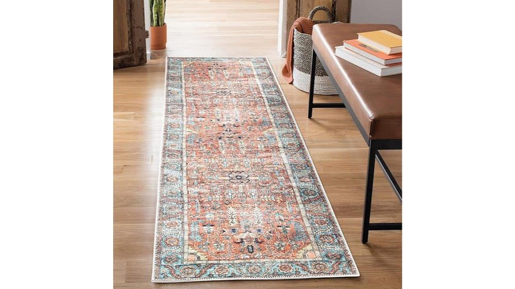 washable non slip runner