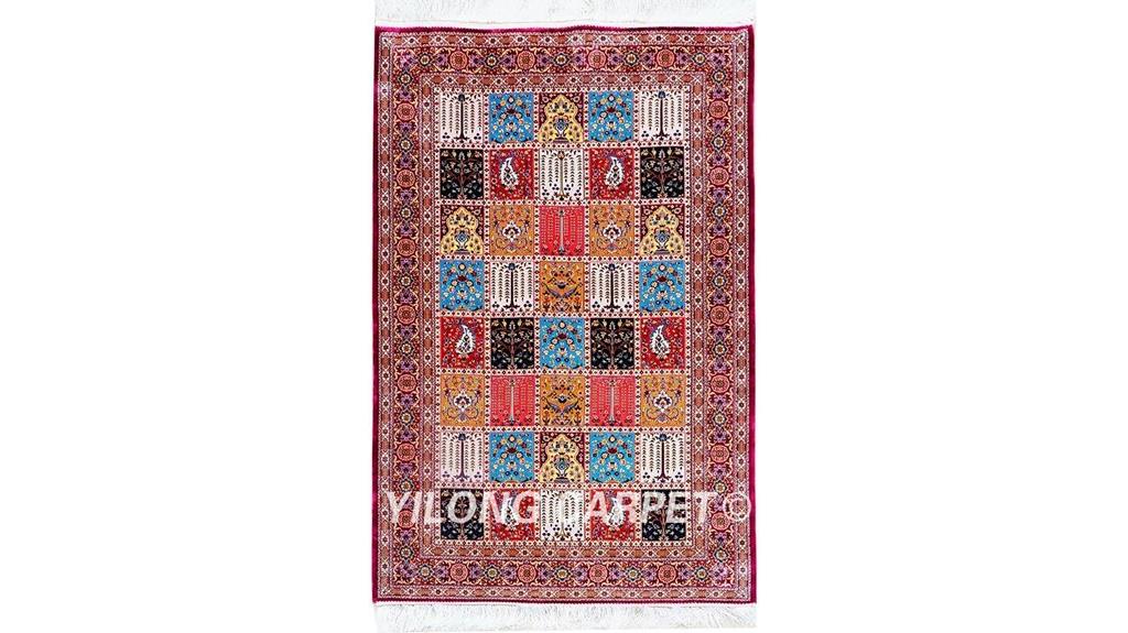 yilong handmade silk rug