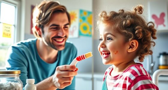 brush kids after taffy