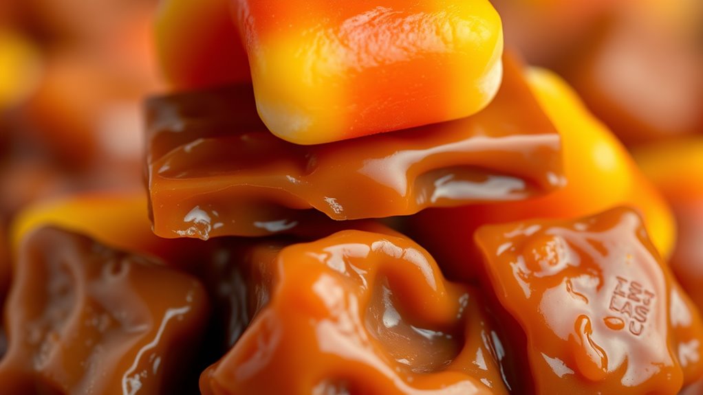 candy corn dissolves quickly