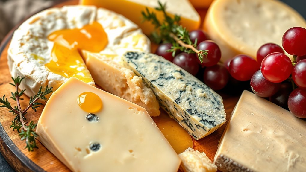 cheese flavors pairings health