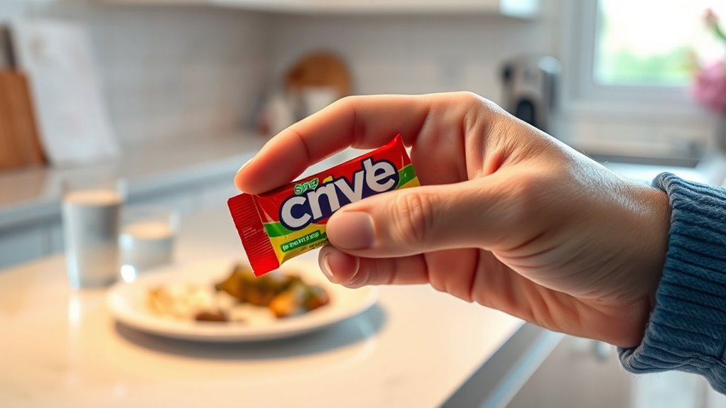 chewing gum improves oral health