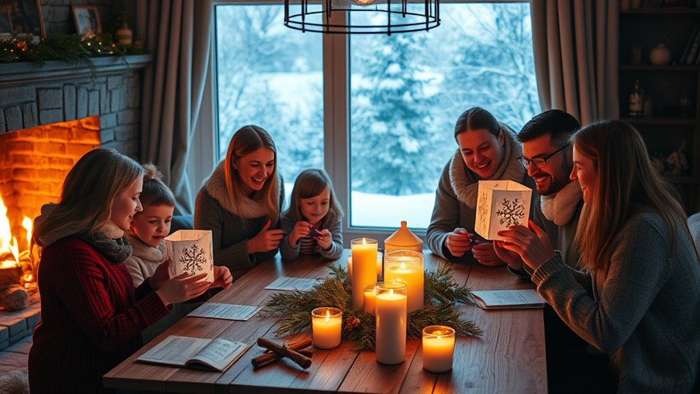 create family solstice traditions