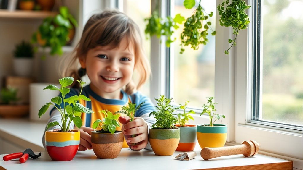 creative personalized herb displays