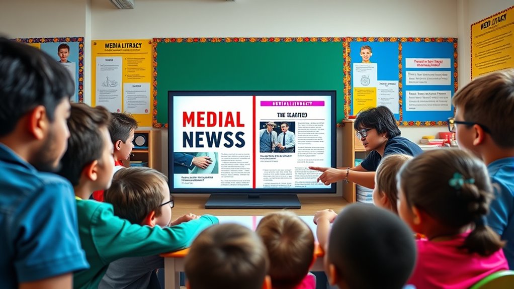 develop critical media analysis