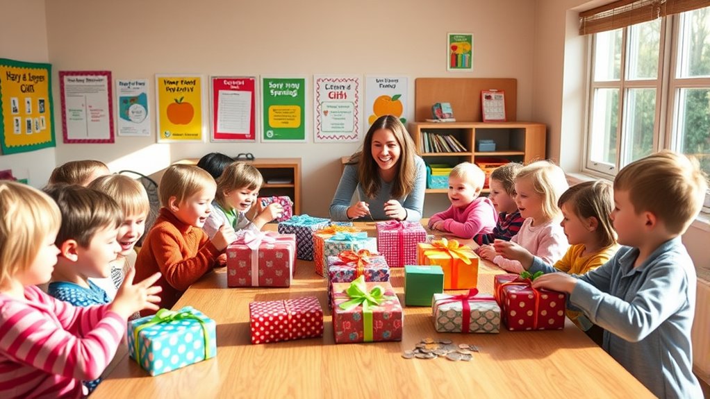 educational gift exchange activity