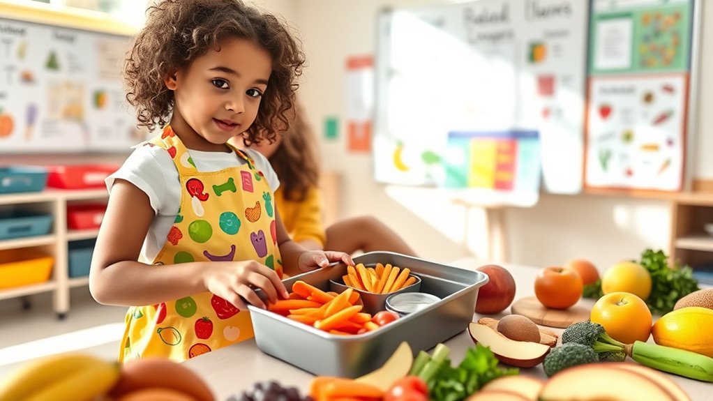 encouraging healthy lunch choices