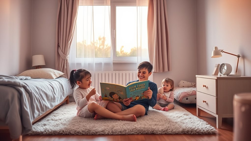 establish consistent calming bedtime