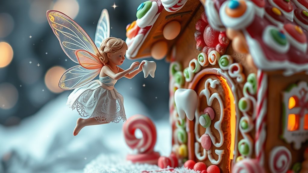 fairy rescues gingerbread house