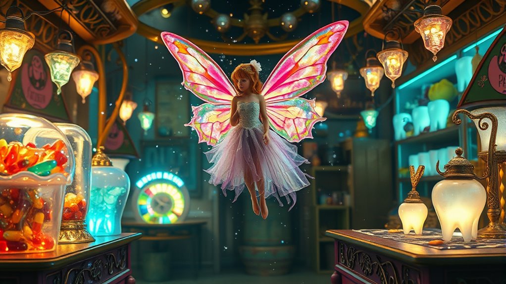 fairy visits tooth recycling
