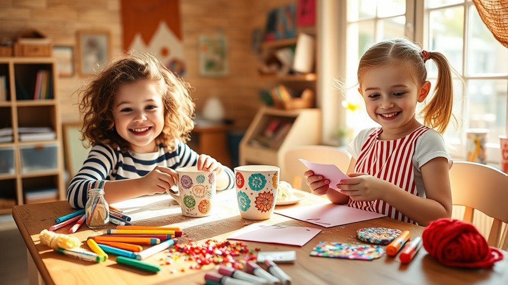 foster creativity through crafting
