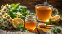 gentle herbal sore throat remedies