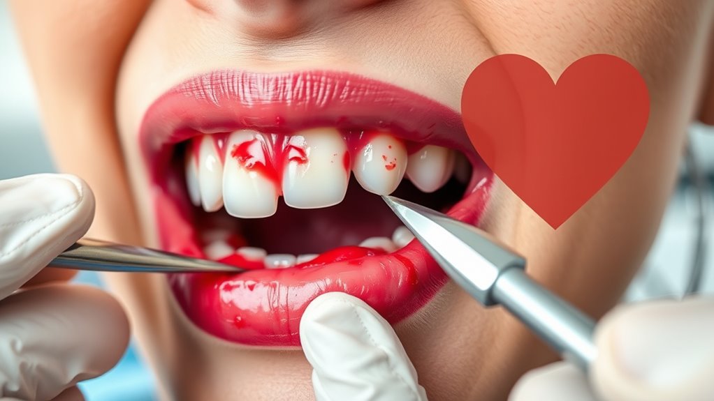 gum health influences heart