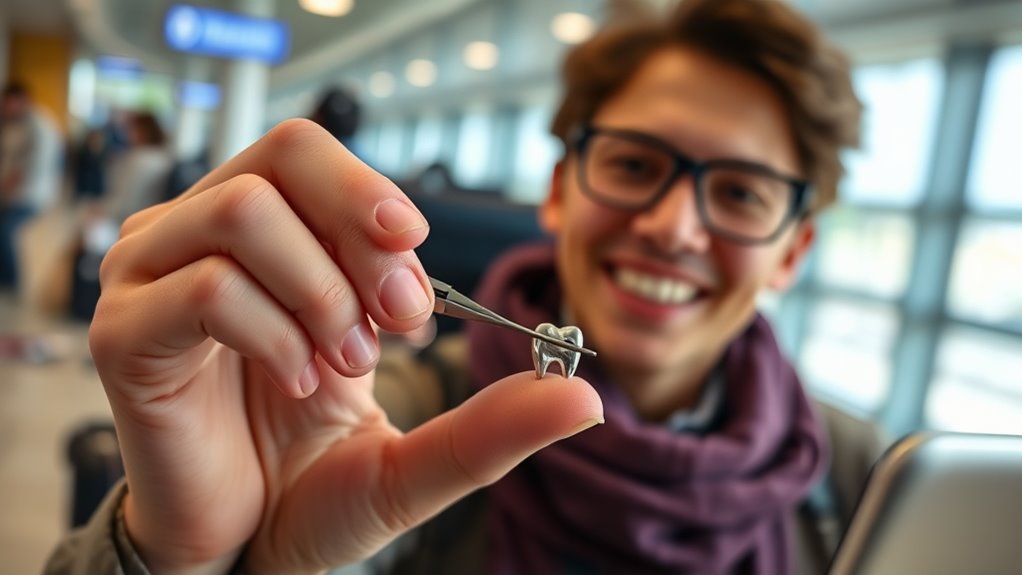 handling dental fillings abroad