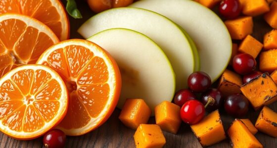 healthy fall fruit snacks