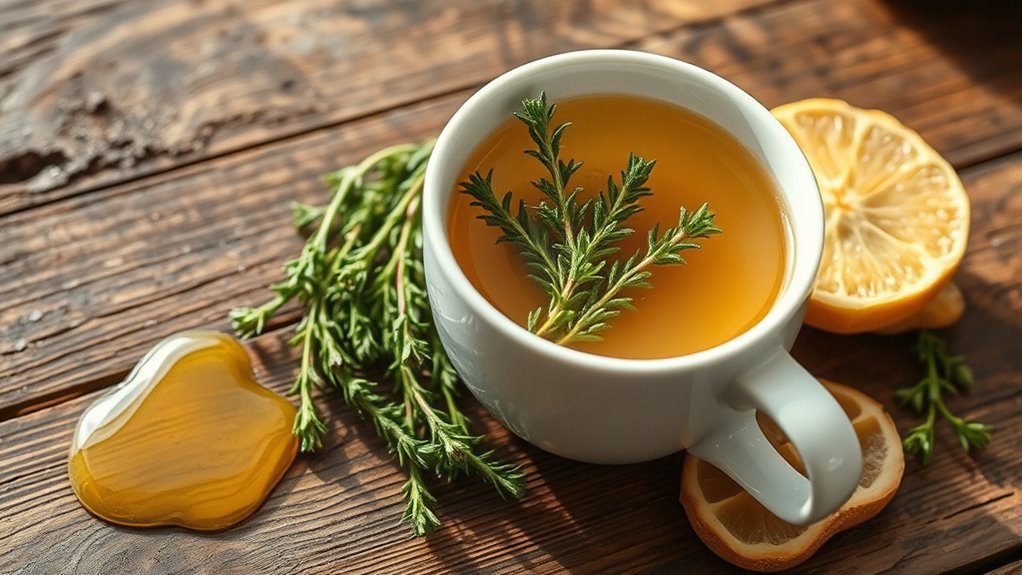 herbal remedies soothe sore throat