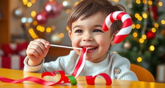 holiday themed flossing activities